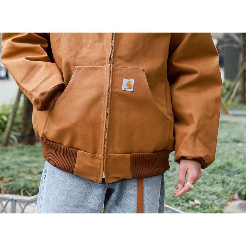 Carhartt LOOSE FIT FIRM DUCK INSULATED BROWN BLACK