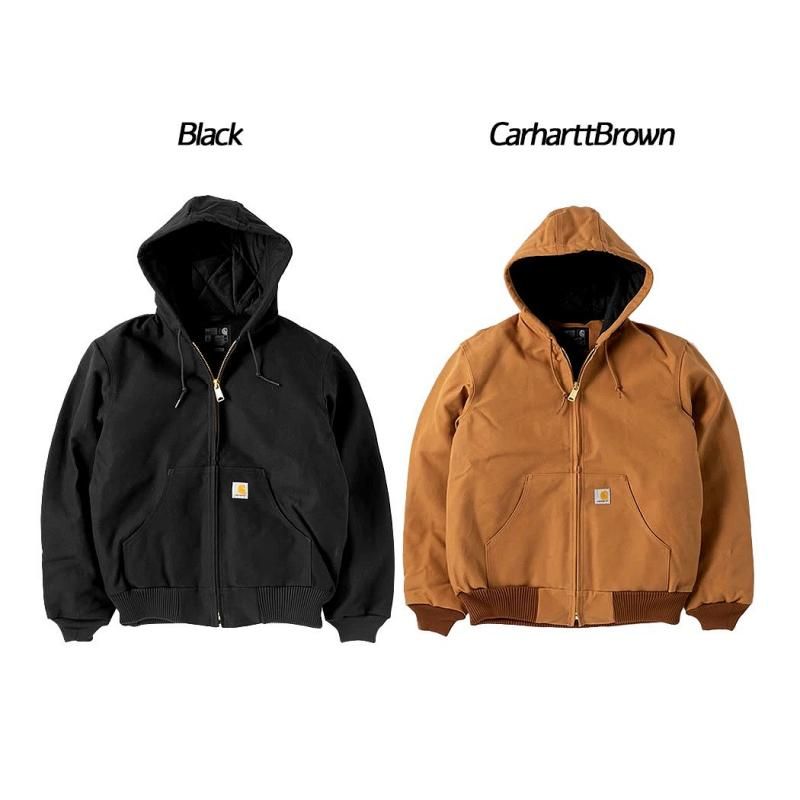 Carhartt LOOSE FIT FIRM DUCK INSULATED BROWN BLACK カーハート