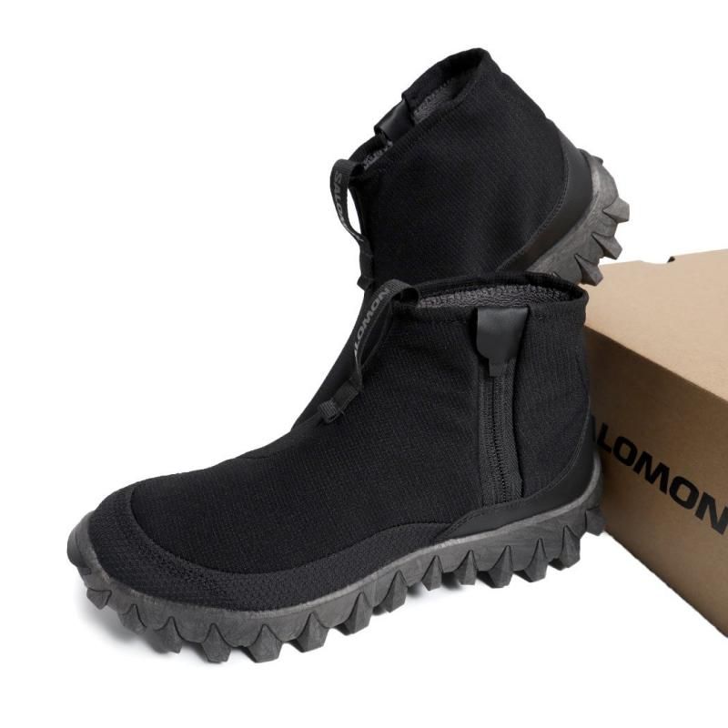 SALOMON SNOWCLOG MID BLACK  Ρå ߥå ϥå ˡ (  ֥å 塼   ǥ  L47517500 )