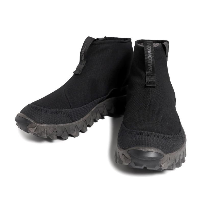 SALOMON SNOWCLOG MID BLACK サロモン スノークロッグ ミッド