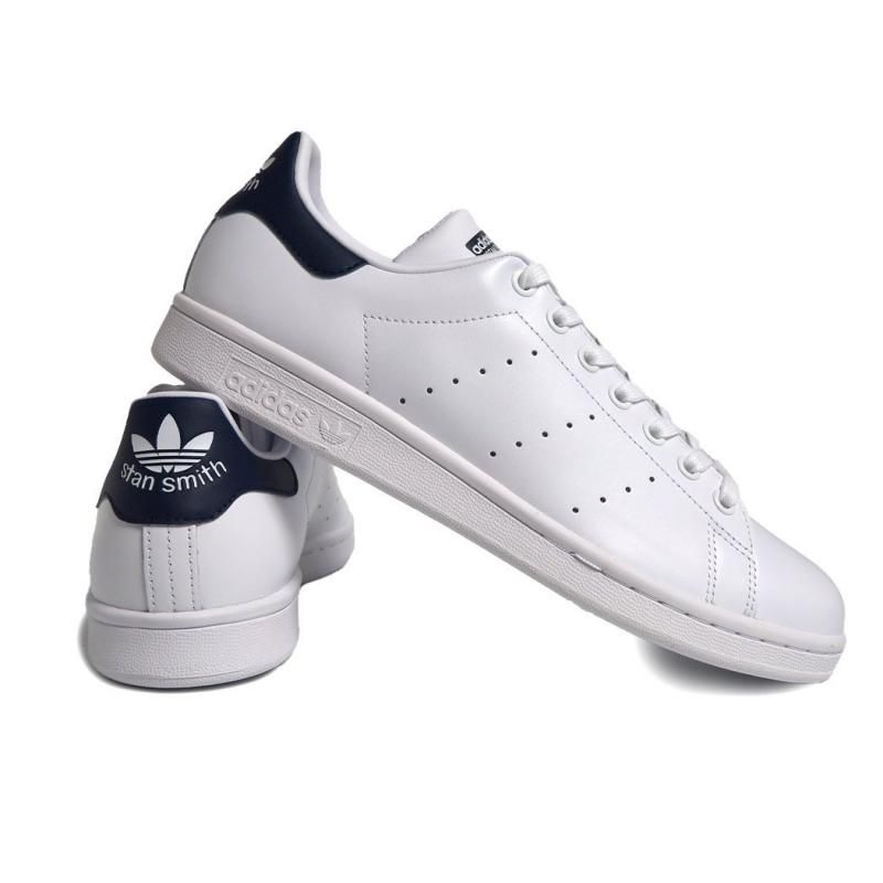 【新品未使用】adidas Stan Smith 24.5㎝ ホワイト/ネイビー adidas Stan Smith スニーカー ホワイト/ネイビー - メルカリ