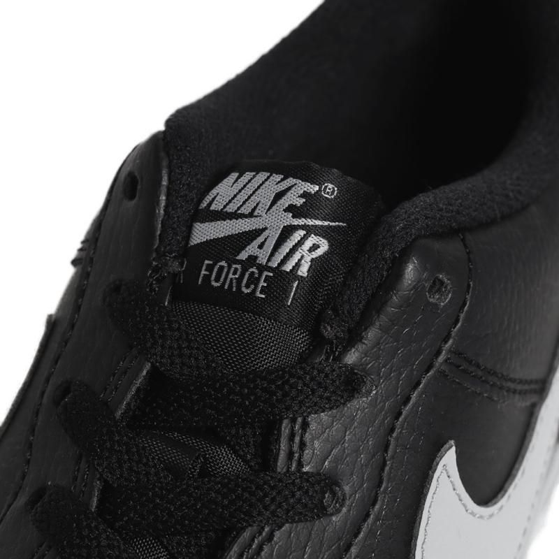 NIKE AIR FOCE 1 GS BLACK/WOLF GREY ナイキ エアフォース NIKE AIR FOCE 1 GS BLACK/WOLF GREY ナイキ エアフォース