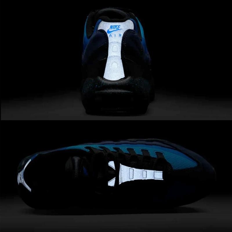 STASH × NIKE AIR MAX 95 Black and Harbor Blue スタッシュ STASH × NIKE AIR MAX 95 Black and Harbor Blue スタッシュ