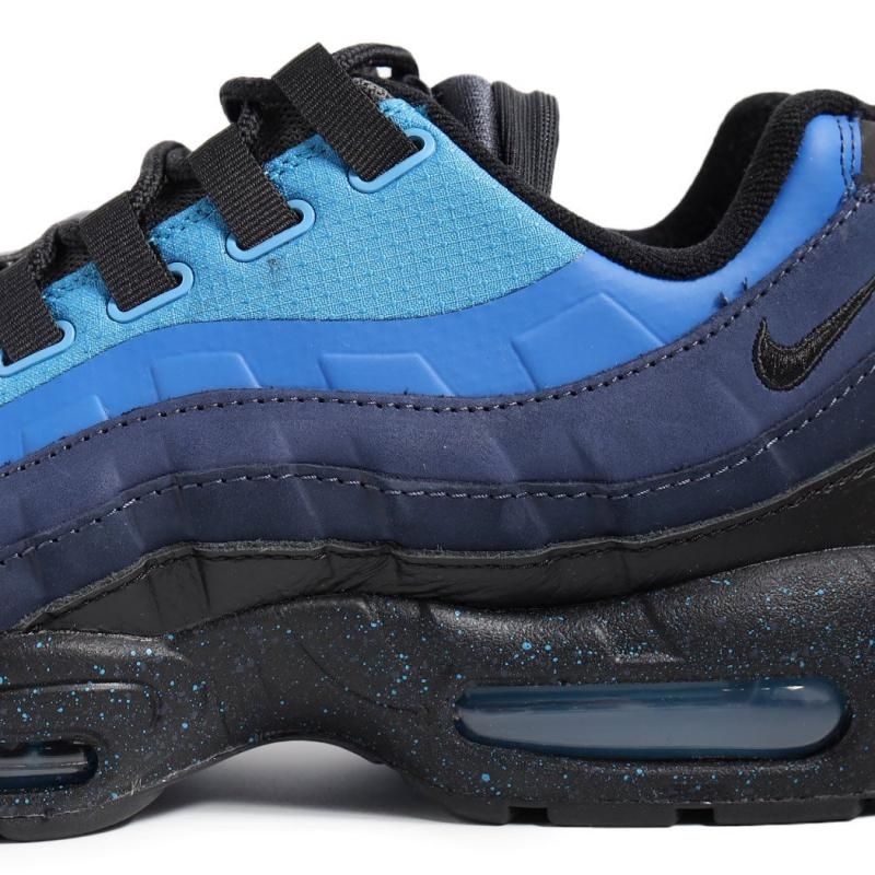 Nike air max 95 black and blue online