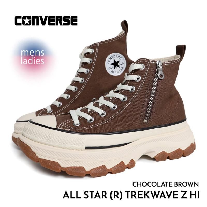 CONVERSE ALL STAR (R) TREKWAVE Z HI CHOCOLATE BROWN