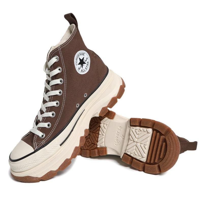 CONVERSE ALL STAR (R) TREKWAVE Z HI CHOCOLATE BROWN コンバース