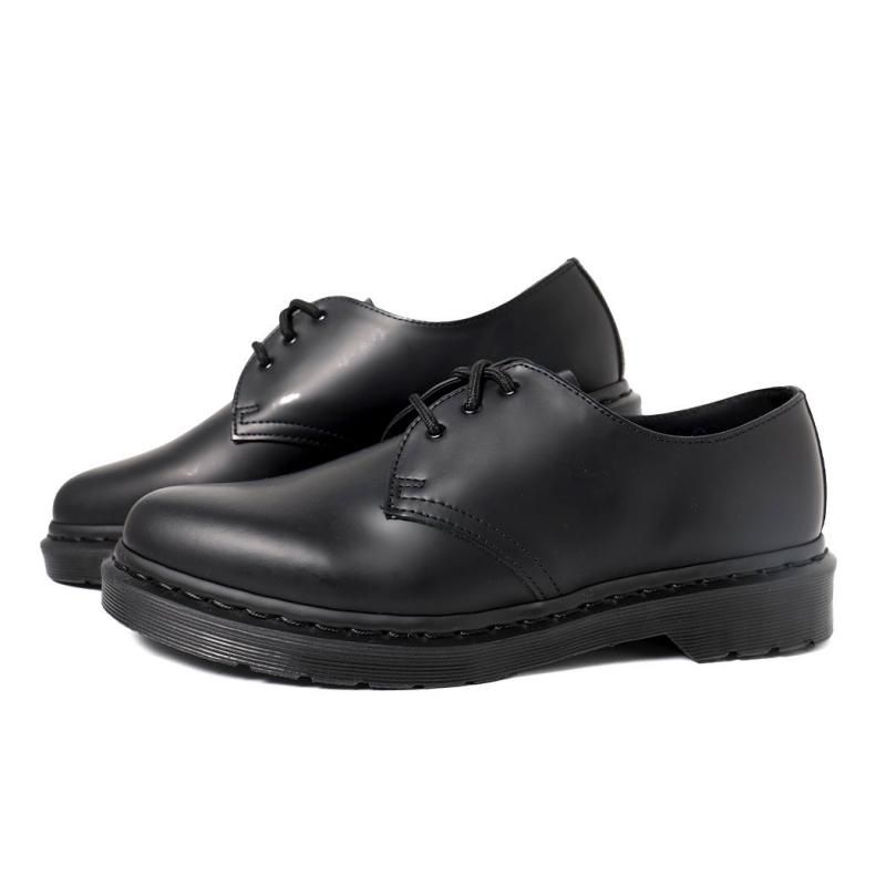 Dr.Martens 1461 3EYE GIBSON MONO BLACK ɥޡ 3 ֥ 쥶 塼 ֡ (  ֥å 14345001 )