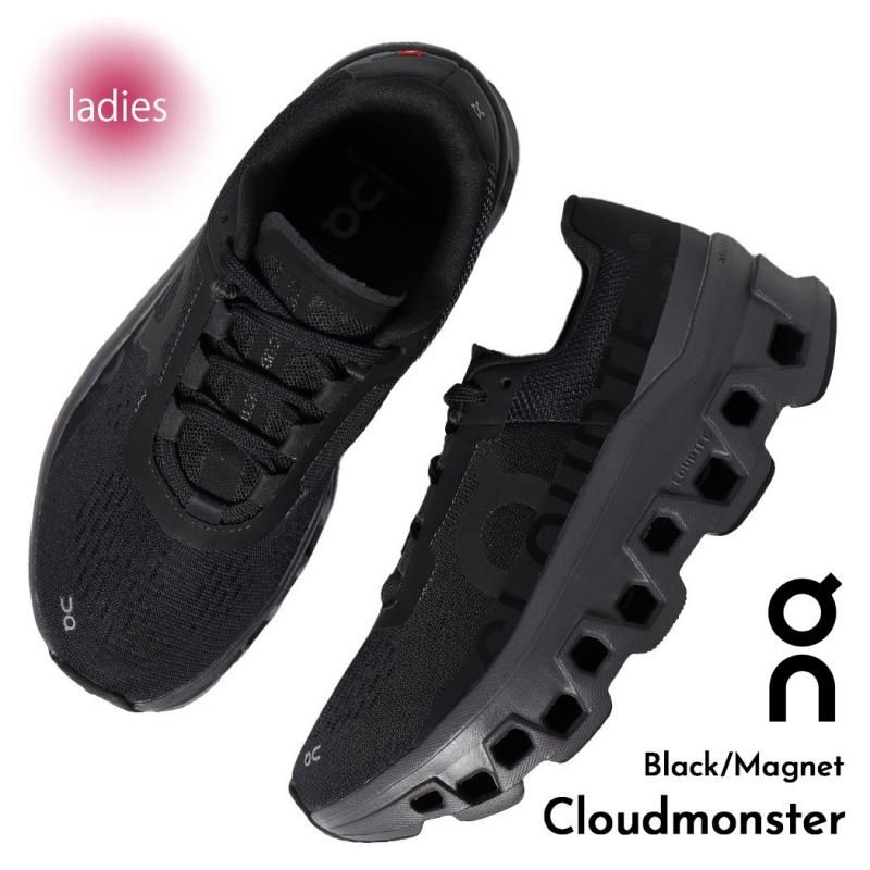On Cloudmonster Black/Magnet  饦ɥ󥹥 ˡ ( ˥  ֥å 塼  ǥ  61-99024 )