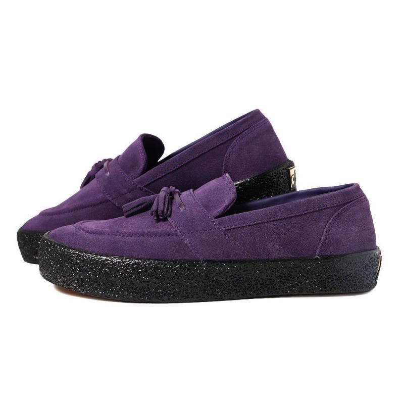 LAST RESORT AB LOAFER VM005 SUEDE Logan Berry / Black ラスト