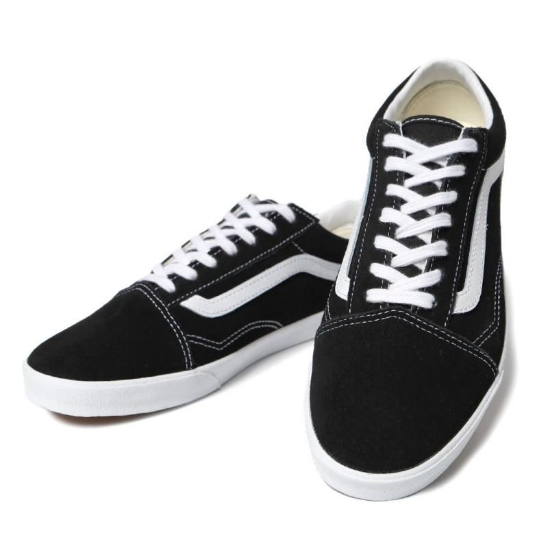 VANS Old Skool Lowpro BLACK WHITE バンズ オールドスクール