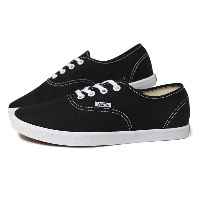 VANS Authentic Lowpro BLACK WHITE バンズ オーセンティック