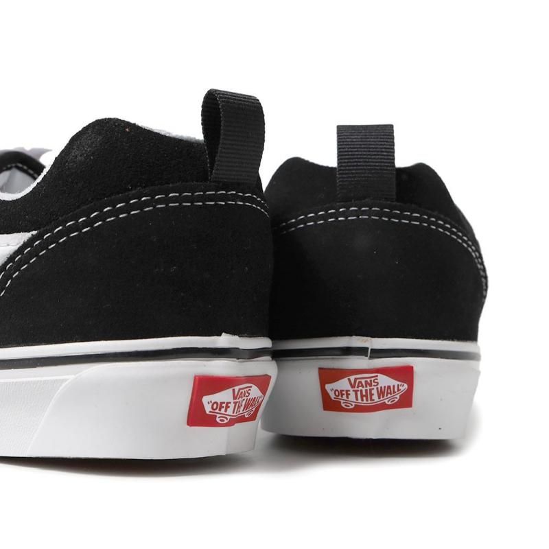 VANS Knu Skool BLACK/TRUE WHITE バンズ ニュー スクール スニーカー