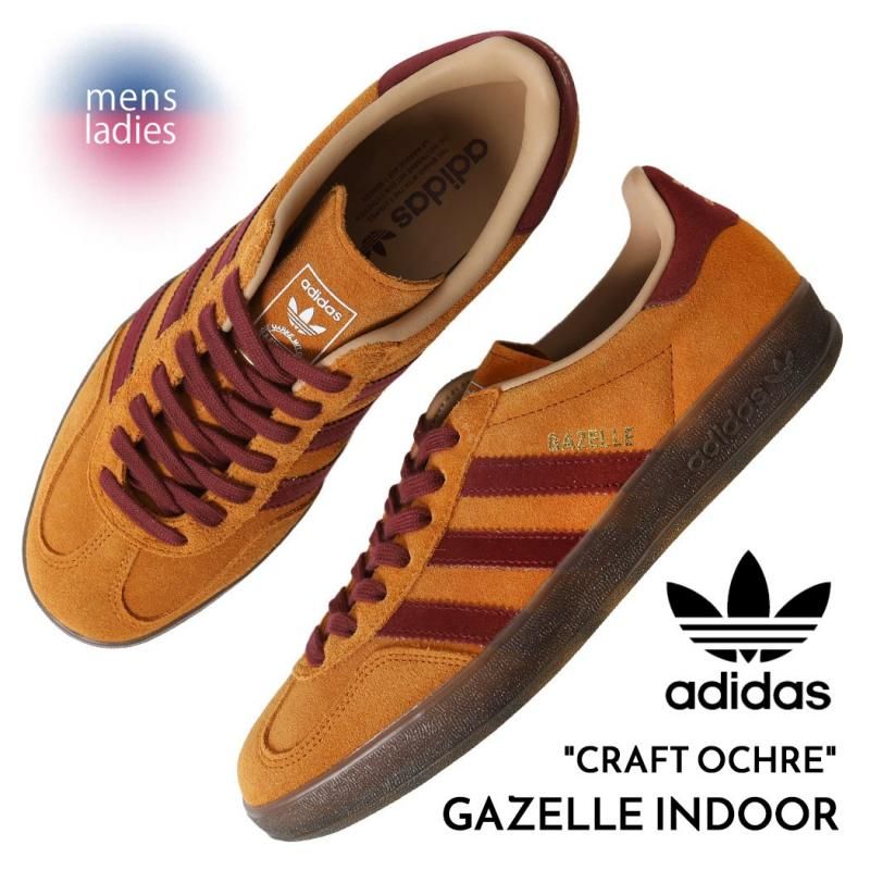 adidas GAZELLE INDOOR CRAFT OCHRE ǥ  ɥ ˡ ( åĥ졼  ॽ  ǥ JH5411 )
