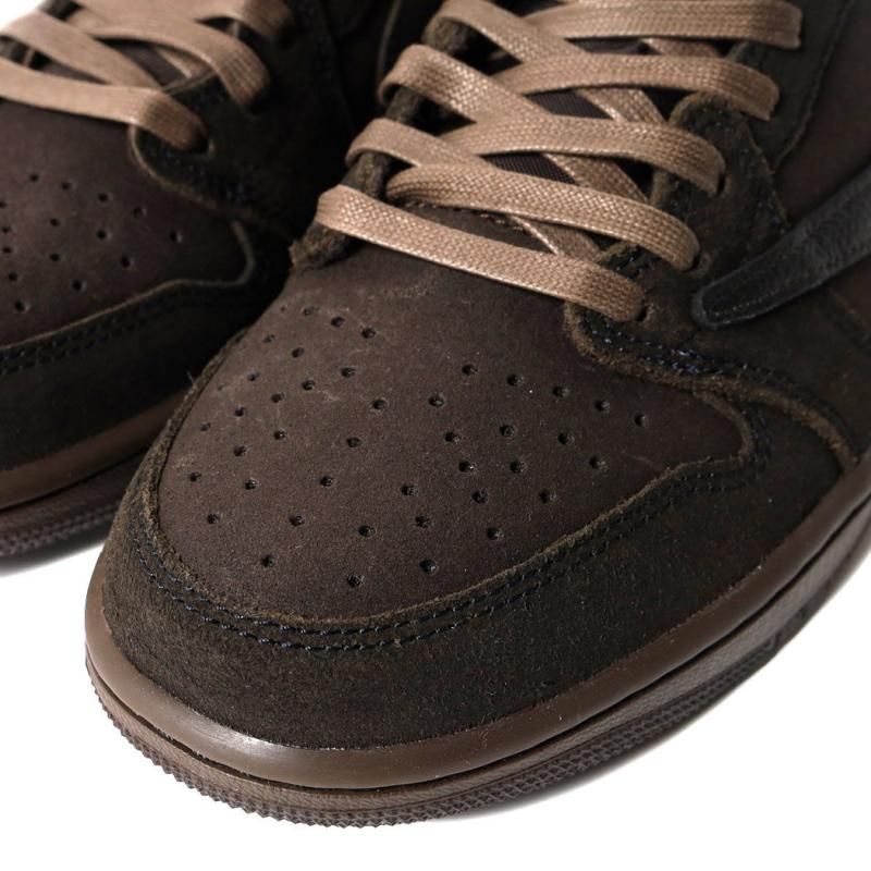 Travis Scott × NIKE AIR JORDAN 1 LOW OG SP Dark Mocha