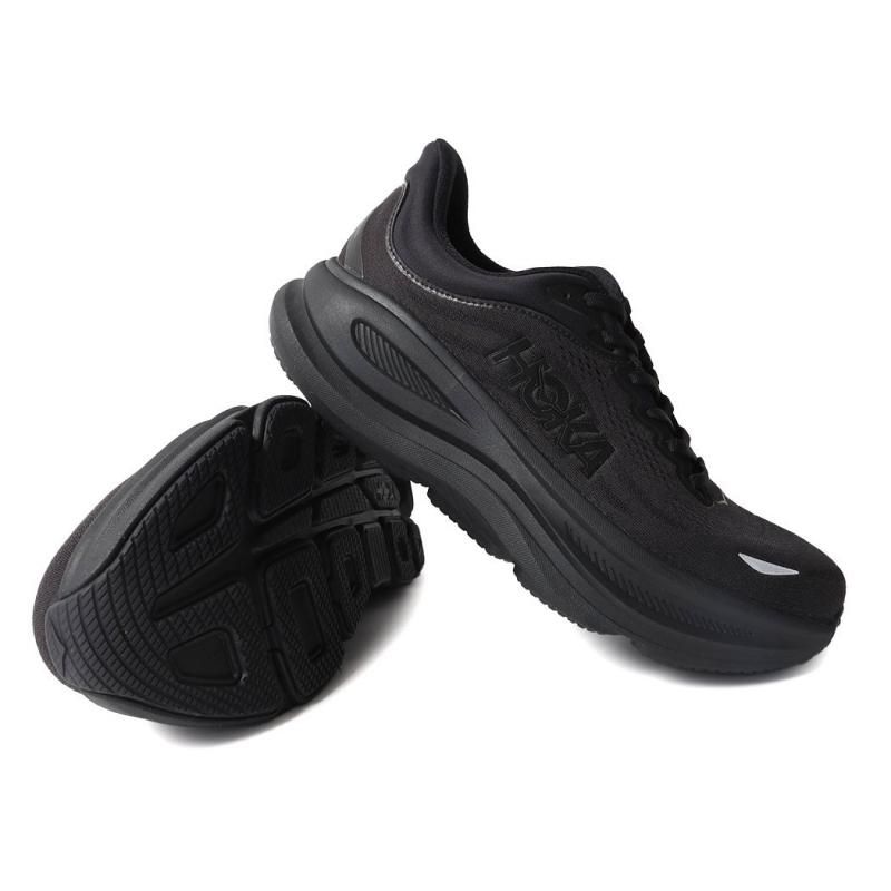 HOKA ONE ONE BONDI 9 BLACK ホカオネオネ ボンダイ ランニング