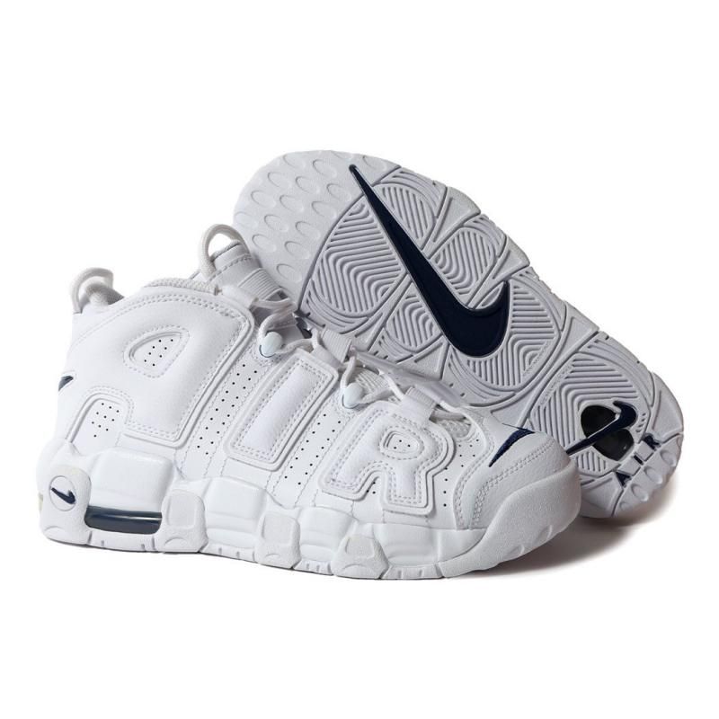 NIKE AIR MORE UPTEMPO GS White/Midnight Navy ナイキ エア