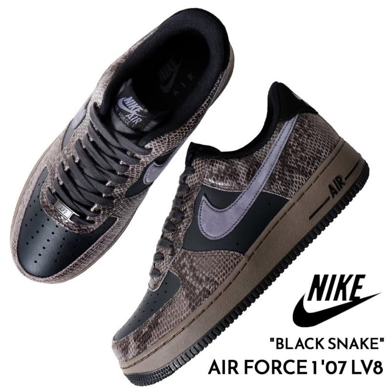 NIKE AIR FORCE 1 '07 LV8 BLACK SNAKE ʥ ե  ˡ (  ͡   ֥å  HF2898-001 )