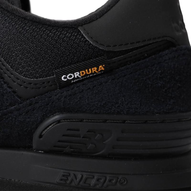【新品】ニューバランス U 574 ブラック サイズ 24cm CORDURA New Balance 574 Cordura Rugged Black メンズ - ML574DK2 - JP