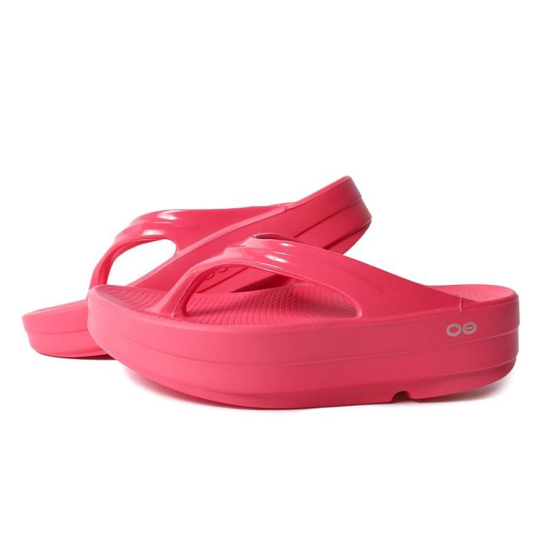 OOFOS OOmega NEON BERRY ウーフォス ウーメガ サンダル 国内正規品