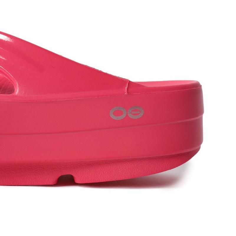 OOFOS/ウーフォス　OOmega リカバリーサンダル　Neon Berry Women's OOmega - Neon Berry – OOFOSオフィシャルサイト