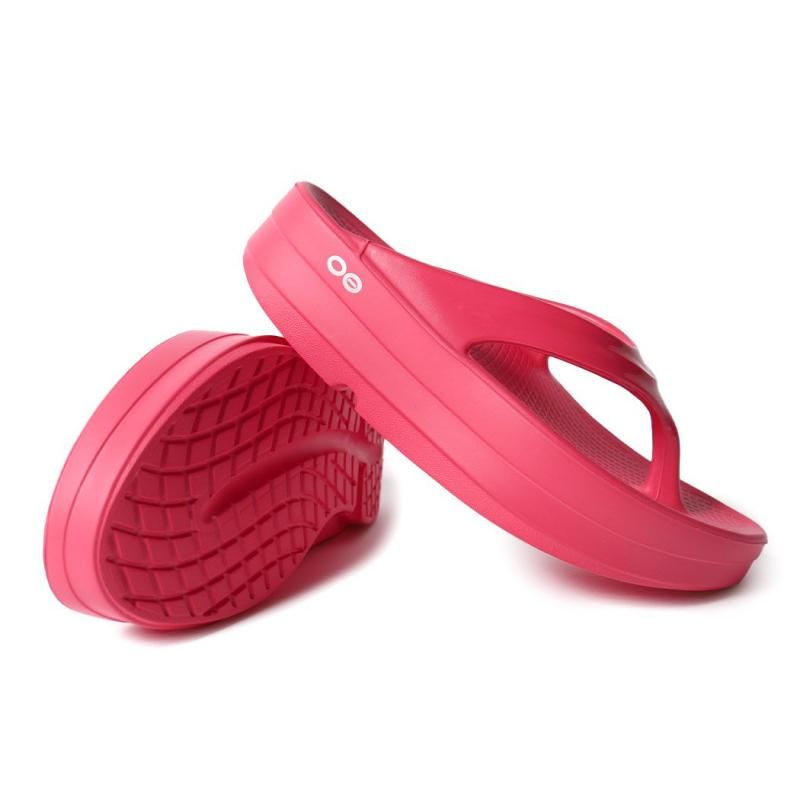 OOFOS OOmega NEON BERRY ウーフォス ウーメガ サンダル 国内正規品