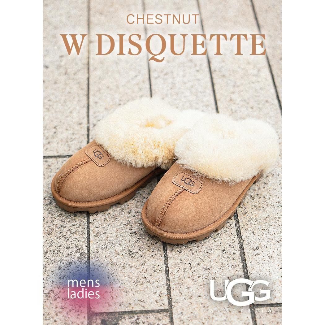 UGG W DISQUETTE CHESTNUT   ǥå  å 塼 ǥ (  㿧 ֥饦 ե 1122550 )