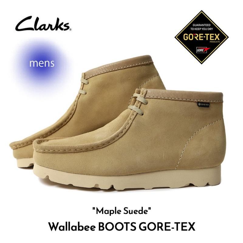 CLARKS ORIGINALS ワラビー　GORE-TEX Clarks Originals Wallabee Gore-Tex - Black 26179251-BK
