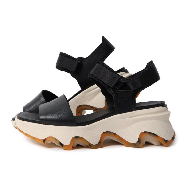 SOREL KINETIC IMPACT Y-STRAP HIGH SANDAL BLACK  ͥƥå ѥ ȥå ϥ  ǥ  NL4962-013