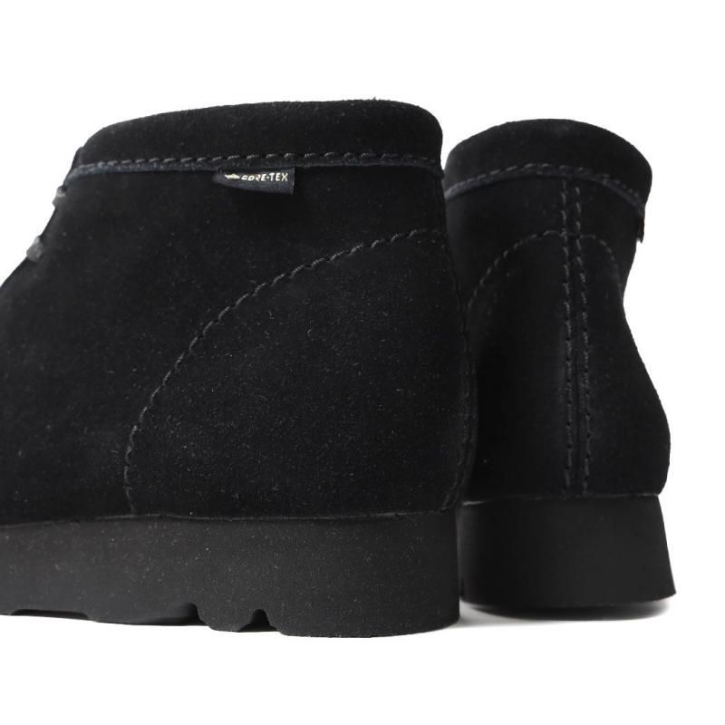 Clarks W Wallabee BOOTS GORE-TEX Black Suede 顼 ӡ 塼 ƥå  ֡ ǥ  26168586