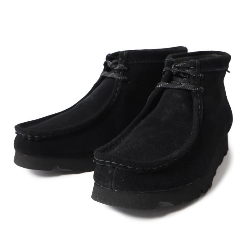 Clarks W Wallabee BOOTS GORE-TEX Black Suede クラークス ワラビー