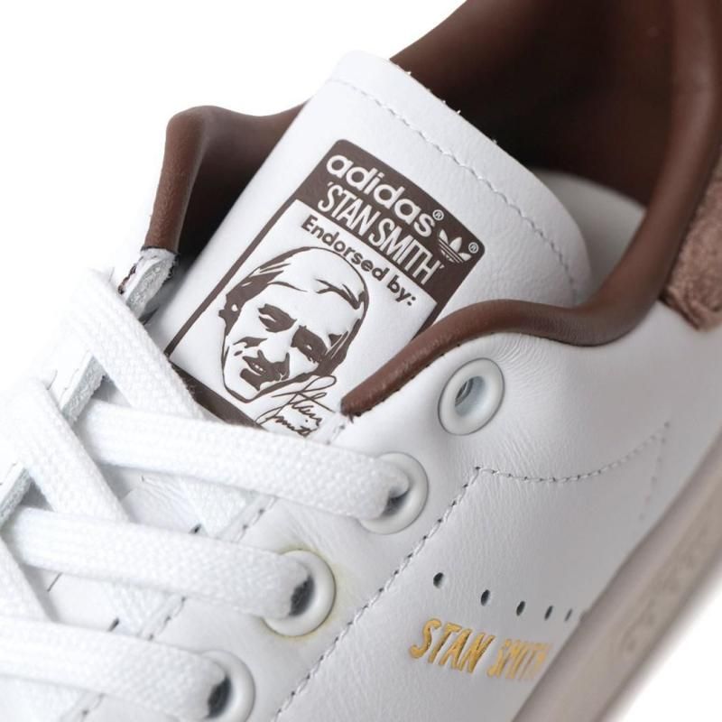 美品✨ アディダス スタンスミス （23㌢）　ホワイト ブラウン adidas Amazon.co.jp: [アディダス] ビューティ & ユース スタンスミス