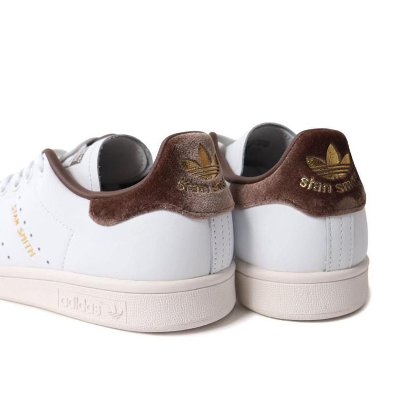 美品✨ アディダス スタンスミス （23㌢）　ホワイト ブラウン adidas Amazon.co.jp: [アディダス] ビューティ & ユース スタンスミス