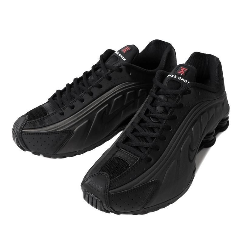 Nike Shox r4 ブラック スニーカー NIKE SHOX R4 BLACK/BLACK ナイキ ショックス スニーカー ( 黒