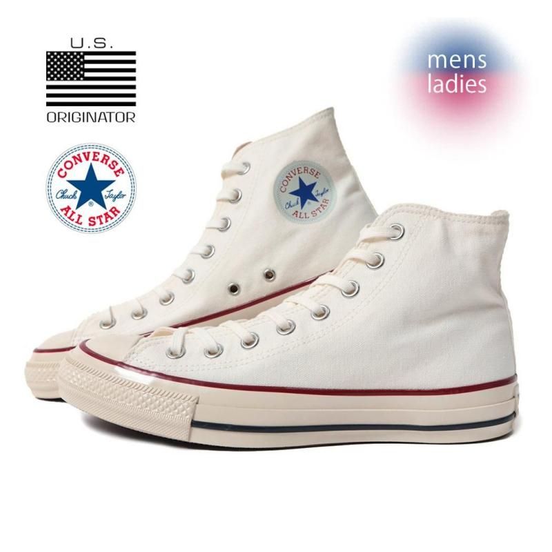 CONVERSE ALL STAR US HI WHITE/TRICO コンバース オールスター