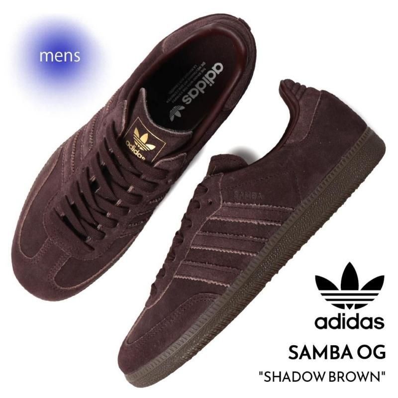 adidas SAMBA OG SHADOW BROWN アディダス サンバ スニーカー