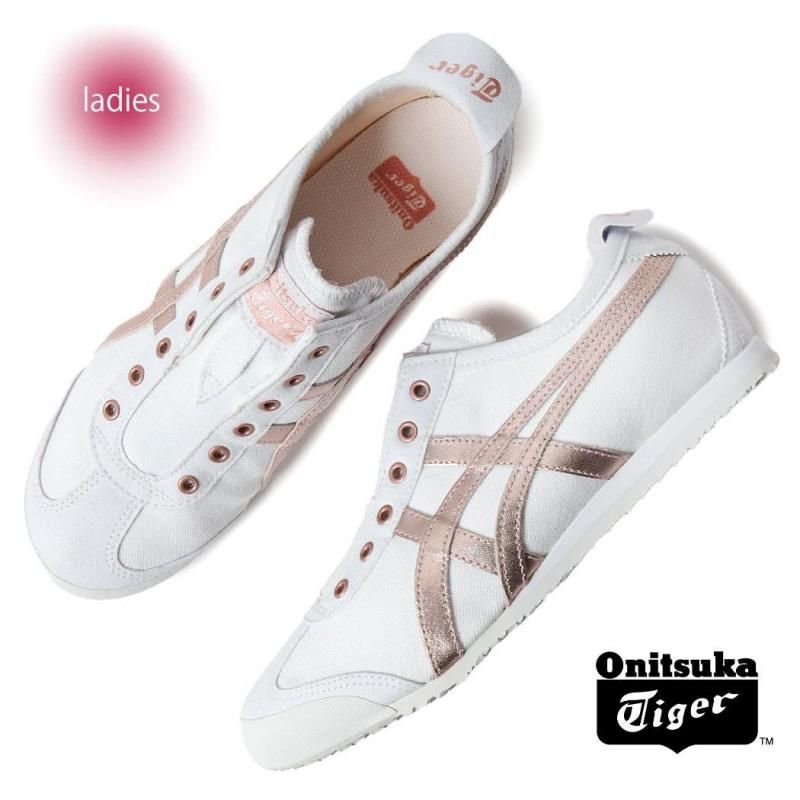 Onitsuka Tiger MEXICO 66 SLIP-ON WHITE/ROSE GOLD ˥ĥ ᥭ åݥ ˡ ǥ  1183A962-100