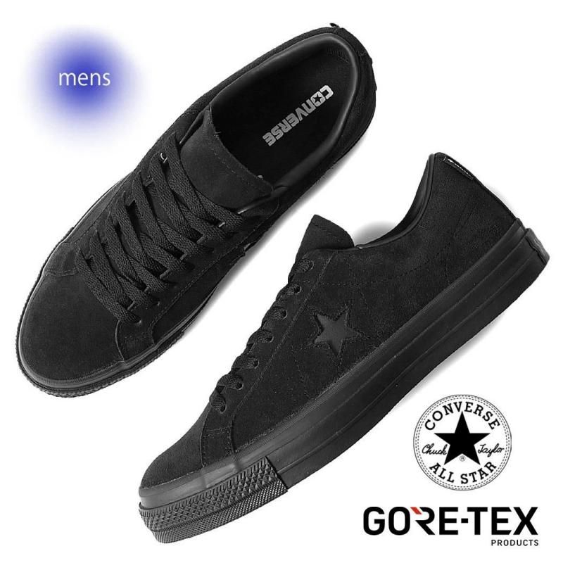 CONVERSE ONE STAR GORE-TEX BLACKMONOCHROME コンバース ワン