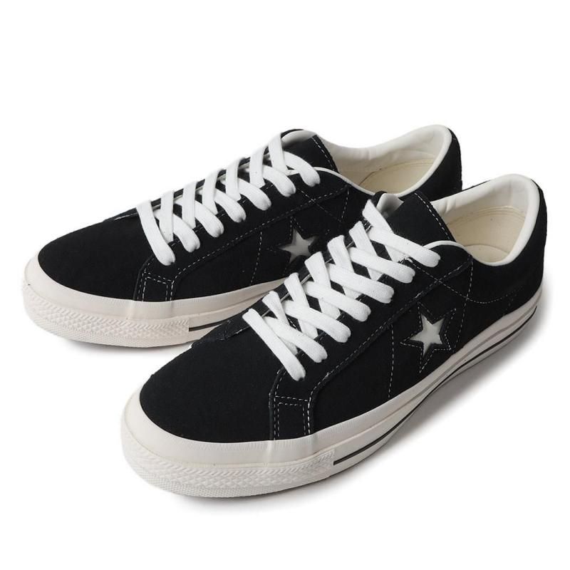 CONVERSE ONE STAR SUEDE BLACK コンバース ワンスター スエード