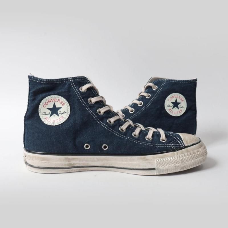 CONVERSE ALL STAR AGED FADEDDENIM AG HI NAVY С 륹  ǥ˥ ϥ ˡ ( denim  31315220 )