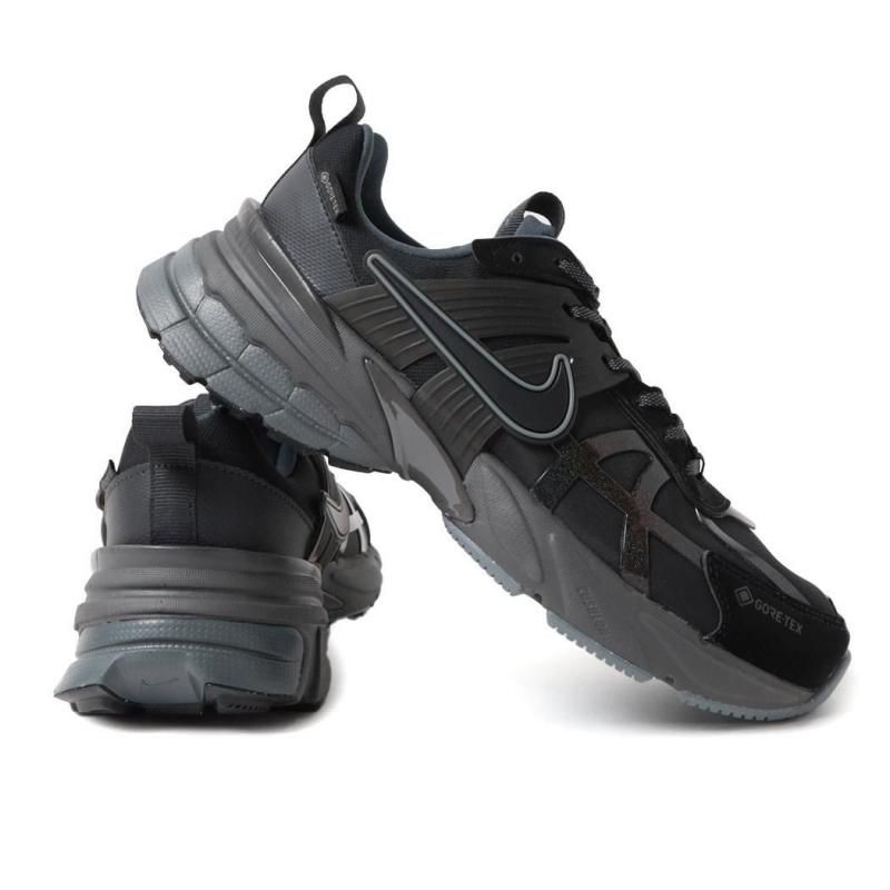 NIKE W V2K RUN GTX BLACK ナイキ ウィメンズ スニーカー ( 黒