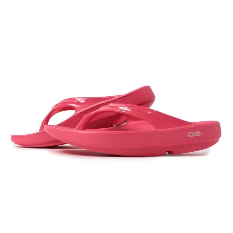 OOFOS OOlala Neon Berry ウーフォス ウーララ サンダル 国内