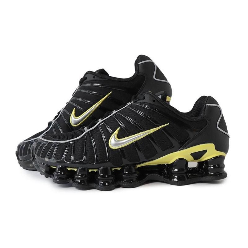 NIKE SHOX TL BLACK/METALLIC SILVER/DYNAMIC YELLOW ʥ å ˡ  ֥å   ǥ CN0151-002