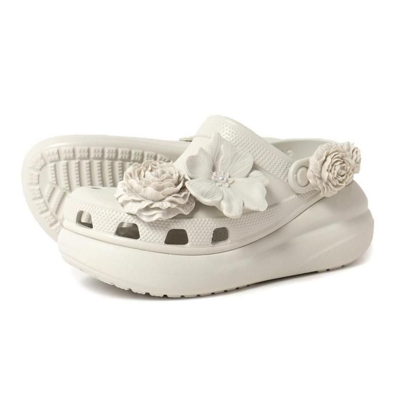 crocs クロッグサンダル クリーム色*4 crocs クロッグサンダル クリーム色*4 クロックス｜Crocs Japan｜公式