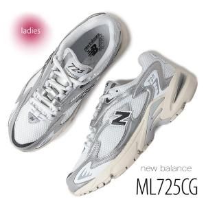 NEW BALANCE ML725CG WHITE/BLACK/SILVER ˥塼Х ˡ (  ۥ磻 С  ˥ ǥ   )