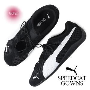 PUMA SPEEDCAT GO WNS BLACK WHITE ס ԡɥå   ˡ  ֥å Х쥨塼 ǥ  403589-01