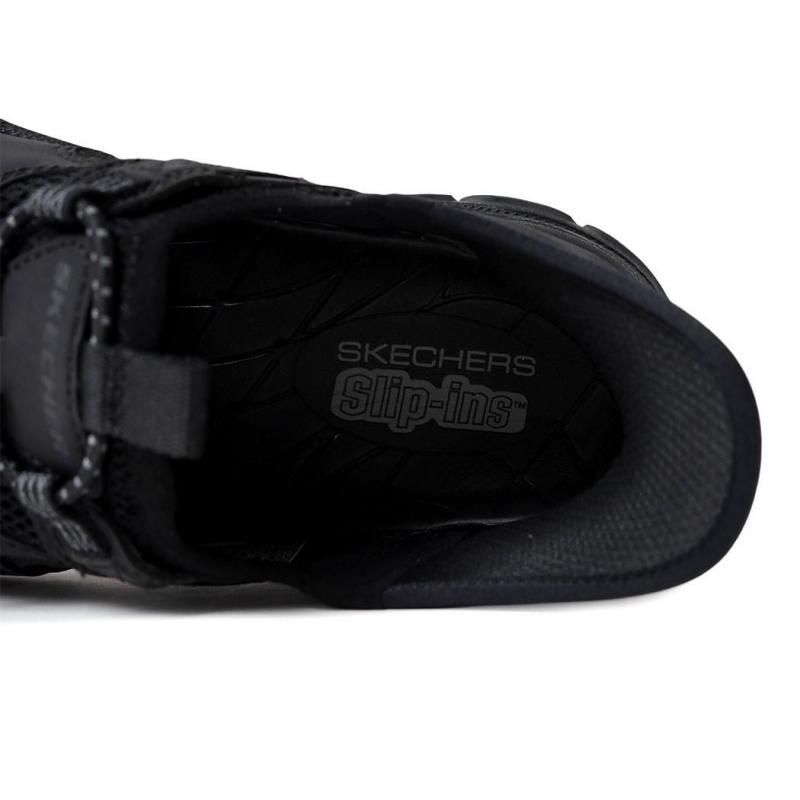 SKECHERS Slip-ins ブラック サンダル 205181 BLK 楽天市場】SKECHERS SLIP-INS REVOLTED SS スケッチャーズ
