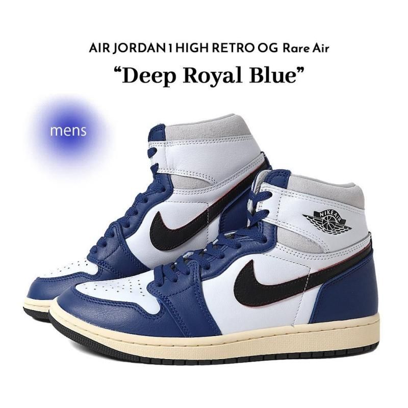 NIKE AIR JORDAN 1 HIGH RETRO OG Rare Air Deep Royal Blue ʥ  硼 ȥ ϥ ˡ  DZ5485-100