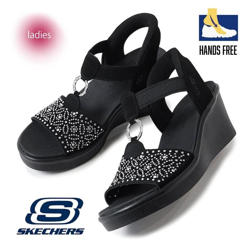 SKECHERS RUMBLE ON-DANCING AWAY BLACK スケッチャーズ