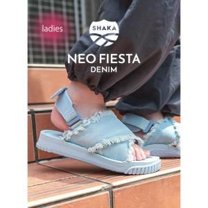 SHAKA NEO FIESTA DENIM Light Denim 㥫 ͥ ե  ˡ ǥ˥ 饤ȥǥ ˥ ǥ  SK-318