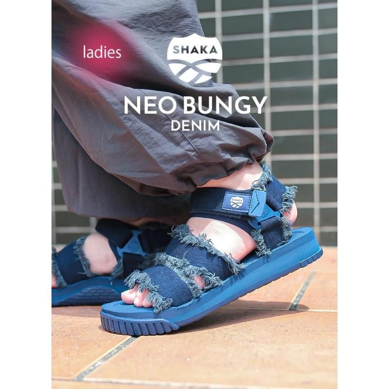 SHAKA NEO BUNGY DENIM Dark Denim 㥫 ͥХ󥸡  ˡ ( ǥ˥ ˥  ǥ  SK-316 )